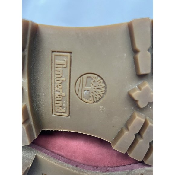 Timberland Women's Red Lace-Up Boots - Picture 15 of 16